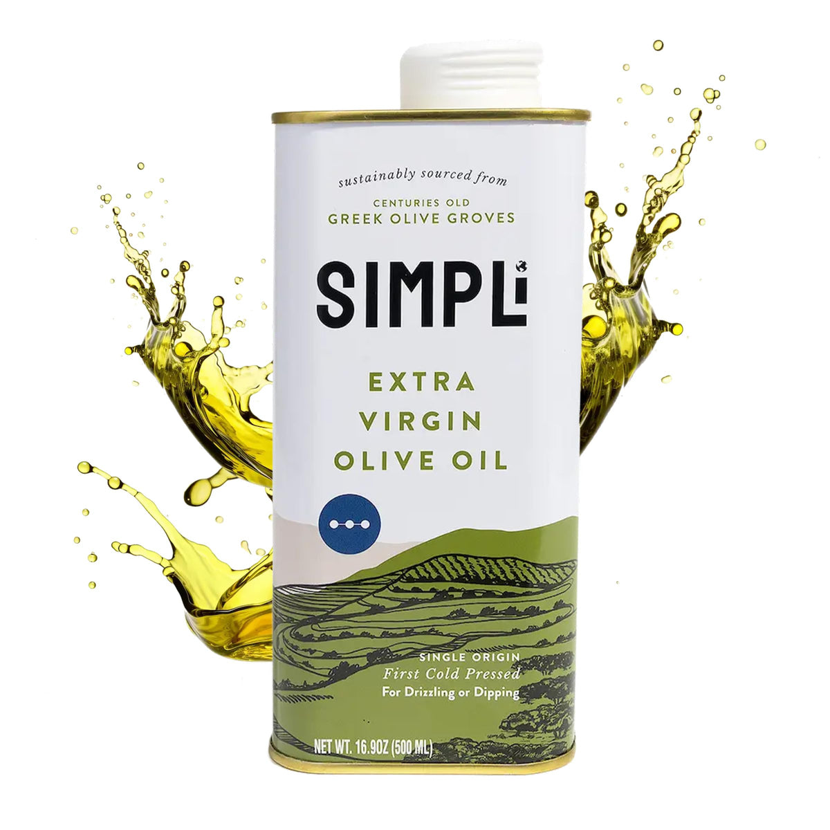 SIMPLi eco-pack bottle emphasizes clean, traceable sourcing.