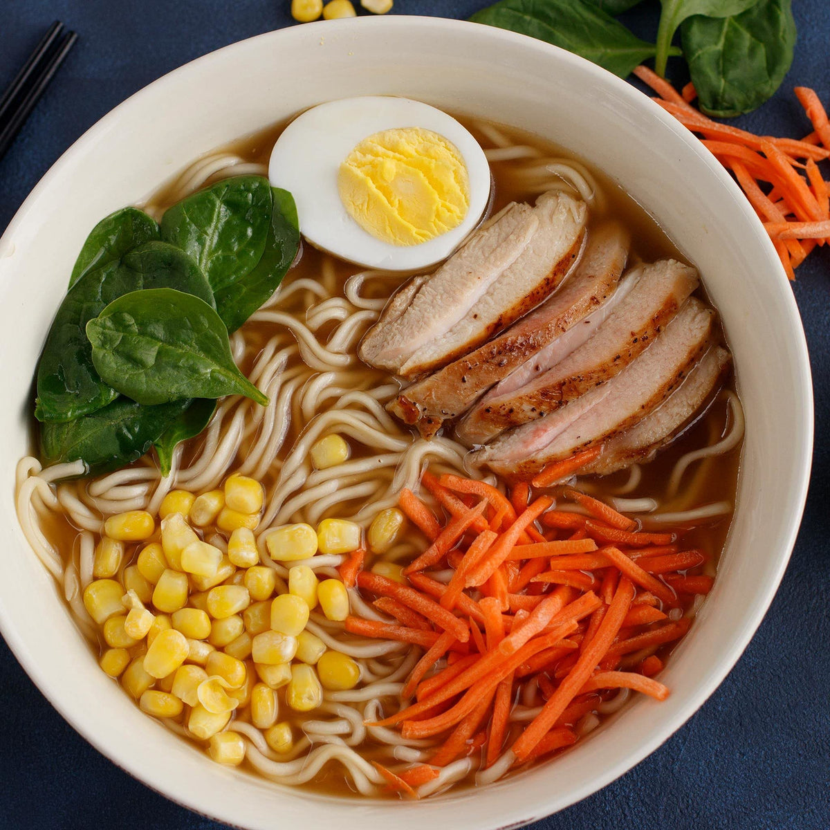 Simply Asia broth shows five grams protein per cup