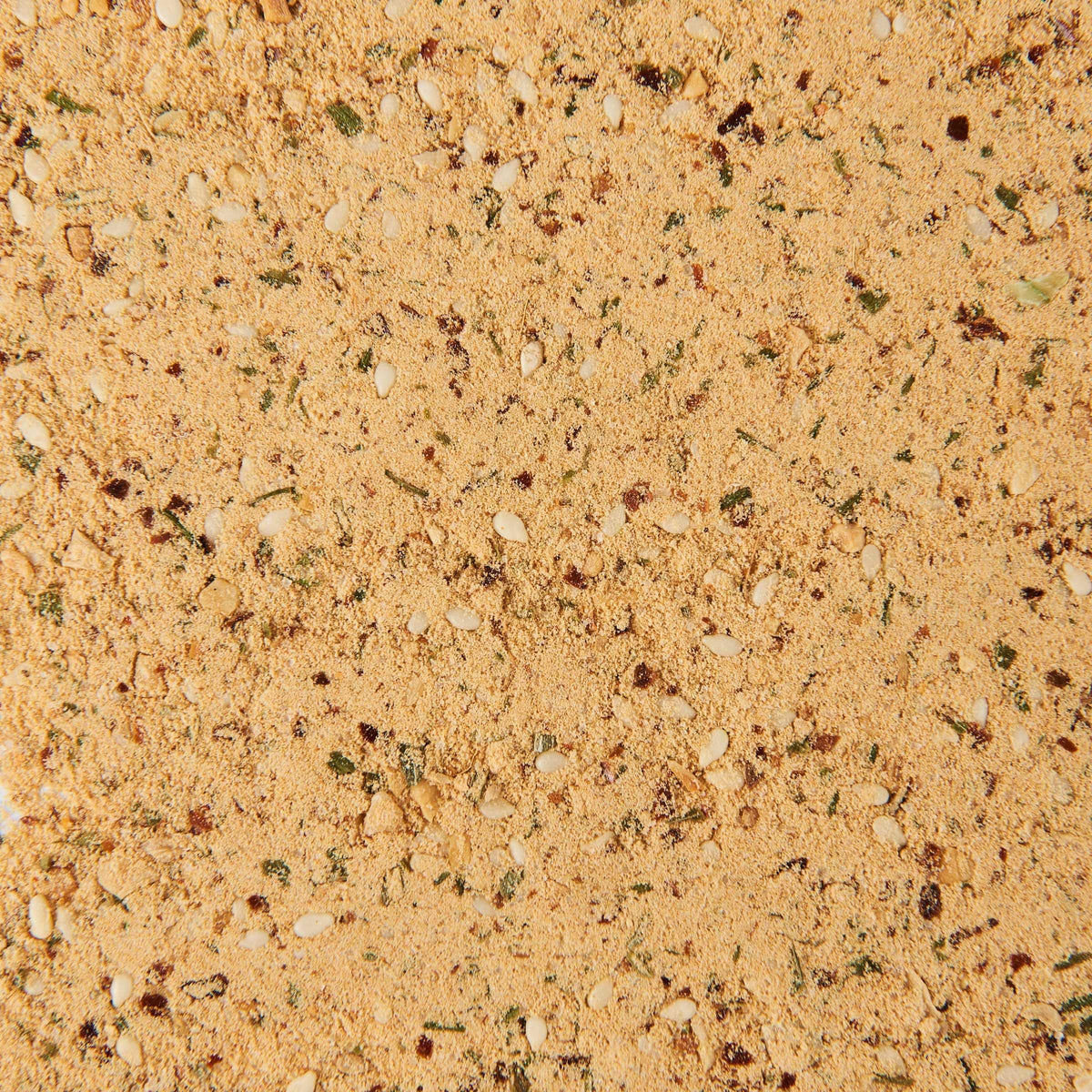 Label close-up— Simply Asia Umami Ramen Seasoning graphics and ingredients.