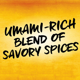 Simply Asia Umami seasoning with pour lid—easy sprinkle for quick meals.