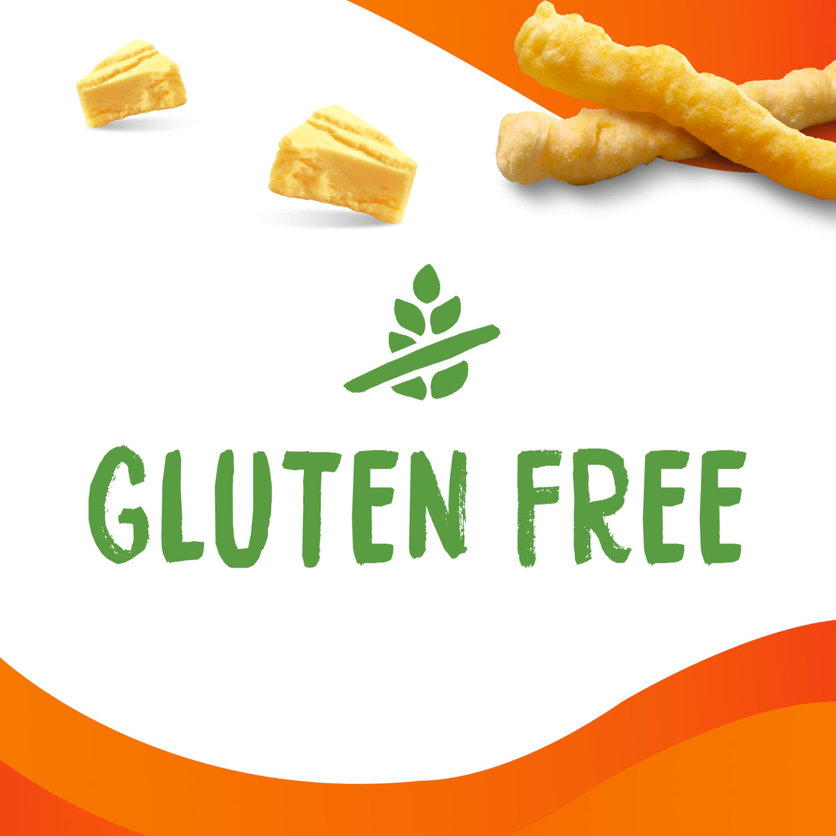 Front view of Simply Cheetos Crunchy White Cheddar pack