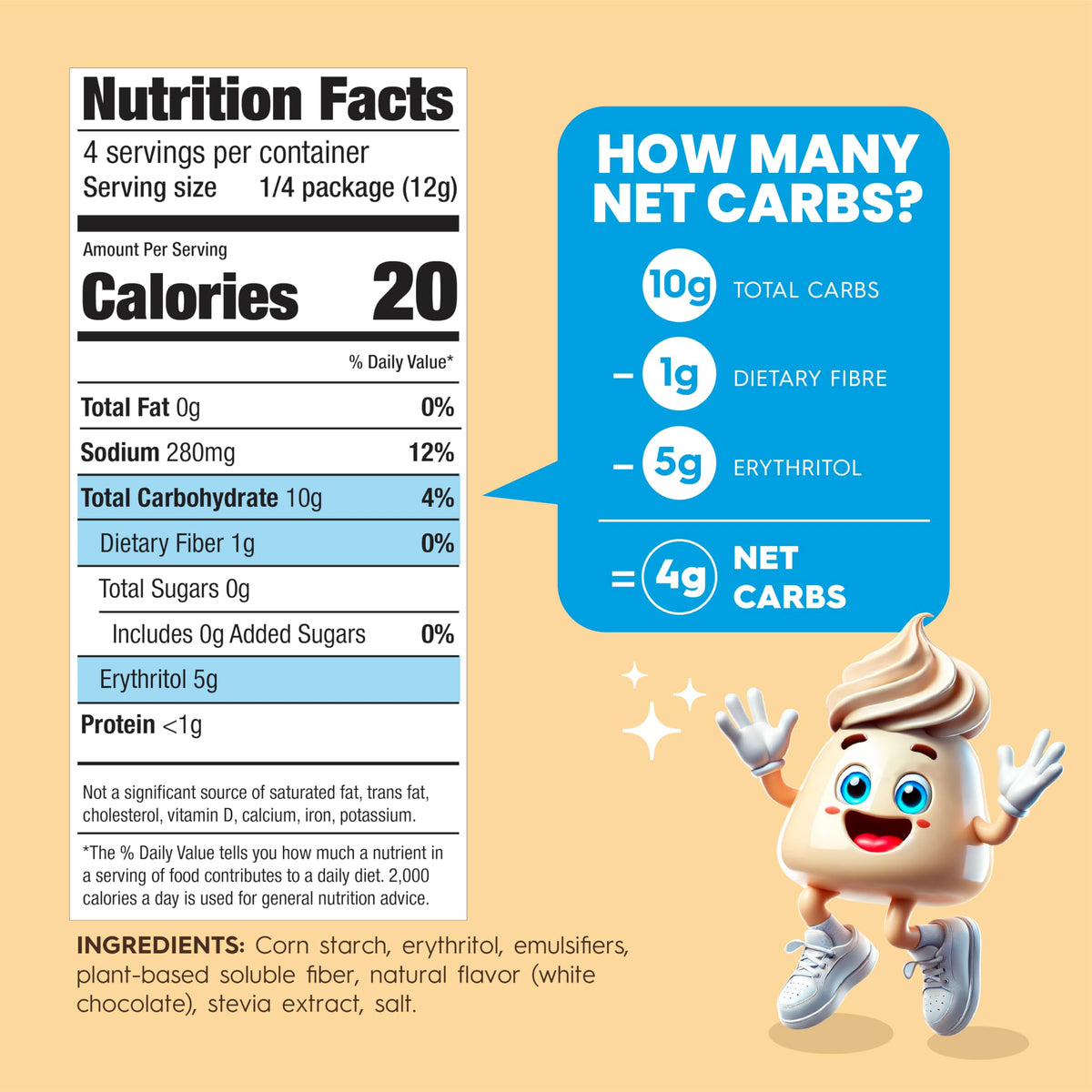 Simply Delish low-calorie pudding serving ready for a healthy treat
