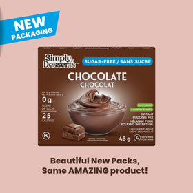 Simply Desserts allergen-free dessert mix with no peanuts or dairy