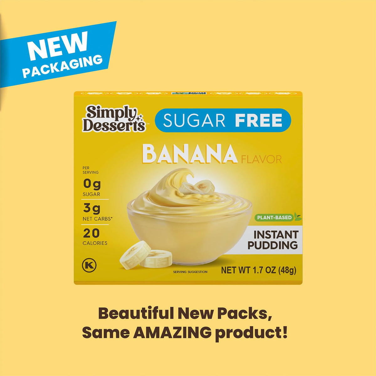 Simply Desserts chocolate pudding in a glass, creamy sugar-free indulgence