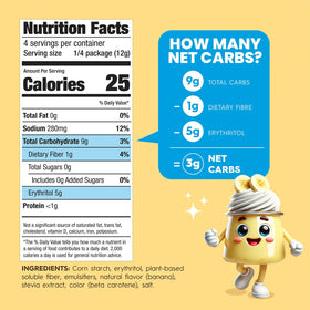 Kosher-certified label on Simply Desserts pudding package