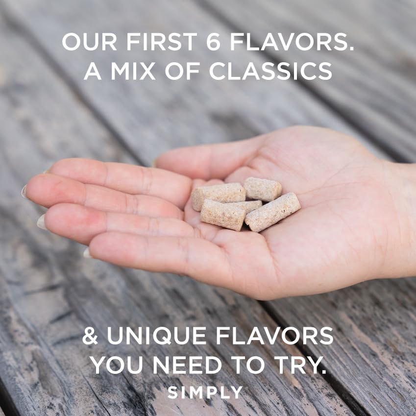 SIMPLY Gum Cinnamon flavor provides warming spice during busy days.