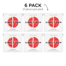 Simply Gum Cleanse daily-use chew after meals and on the go