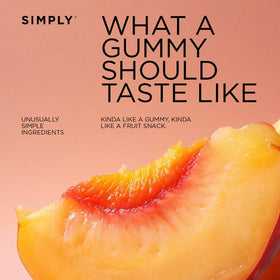 Grazing-board-ready presentation of Simply Gum Fruit Bites for casual entertaining