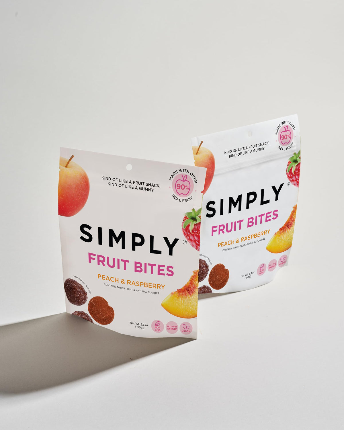 Simply Gum Fruit Bites grazing-board friendly presentation for gatherings.