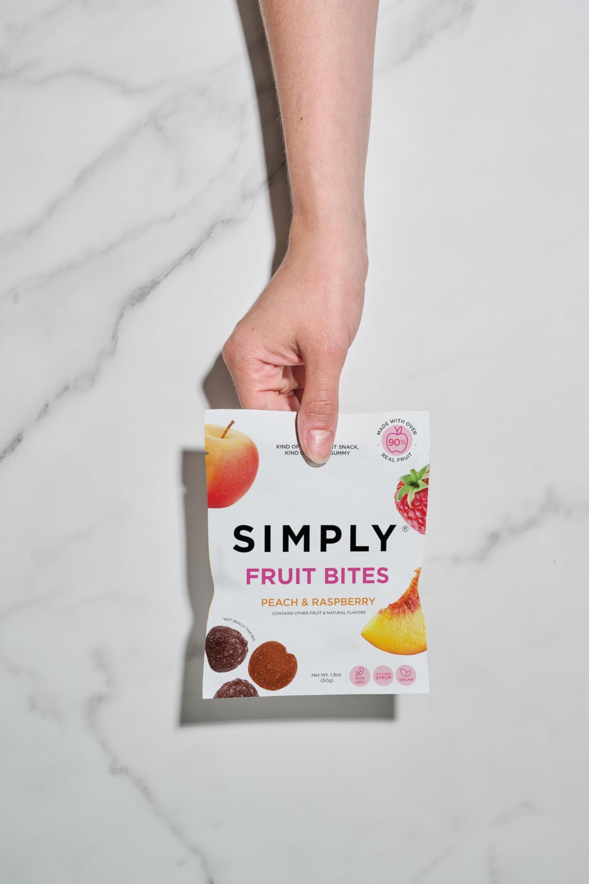 SIMPLY Fruit Bites lunchbox-friendly display catches eyes in kids' lunch routines