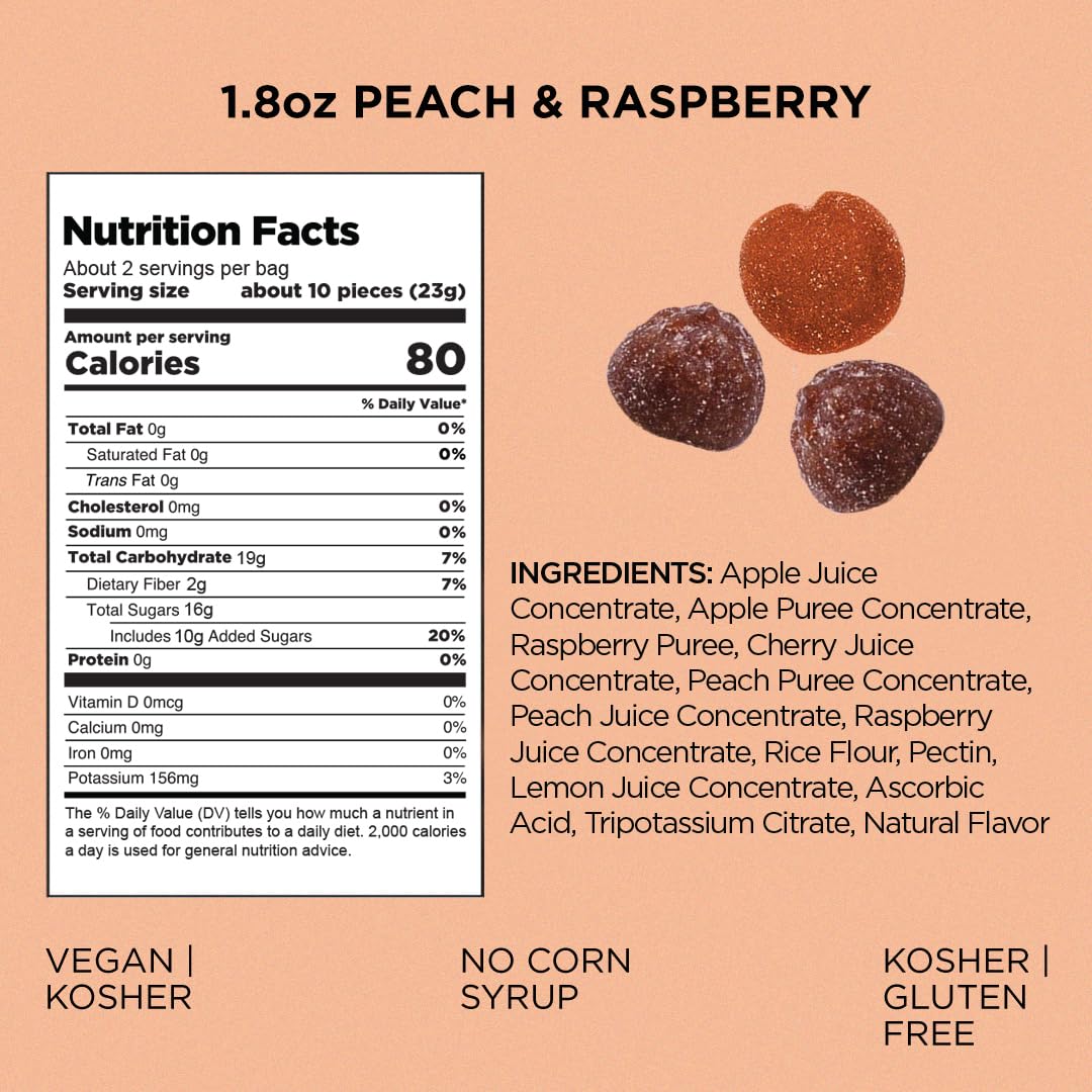 SIMPLY Fruit Bites soft-chewy texture invites everyday snacking with a light, satisfying bite