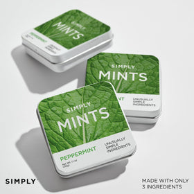 Breath-freshness visual with Simply MINTS suggests daily confidence