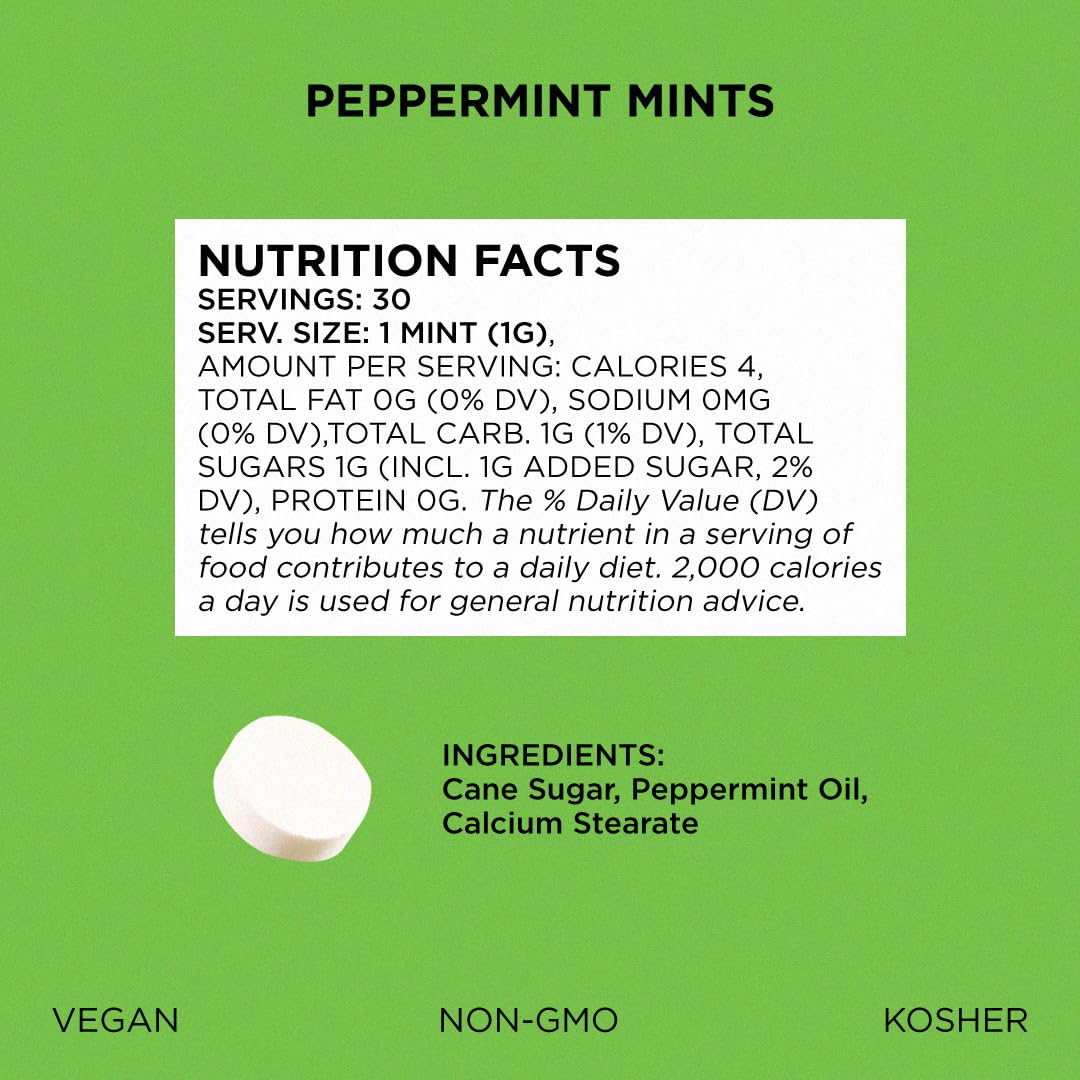 Desk scene with Simply MINTS within easy reach during work