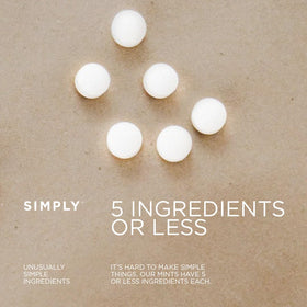 Pocket tin travel scene shows portable Simply MINTS freshness anywhere