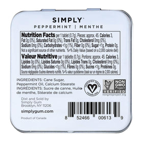 Simply Gum SIMPLY MINTS post-meeting freshness supports confident conversations