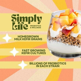 Simply Life Kefir with ancient Turkish strain fermenting in progress