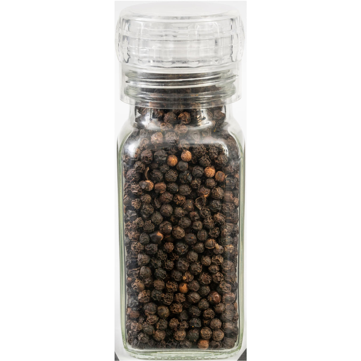 Organic black peppercorns from Simply Organic add aroma and heat to dishes.