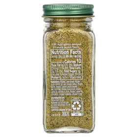 Simply Organic Lemon Pepper Rotisserie Seasoning ingredient closeup highlights bright citrus and spice notes
