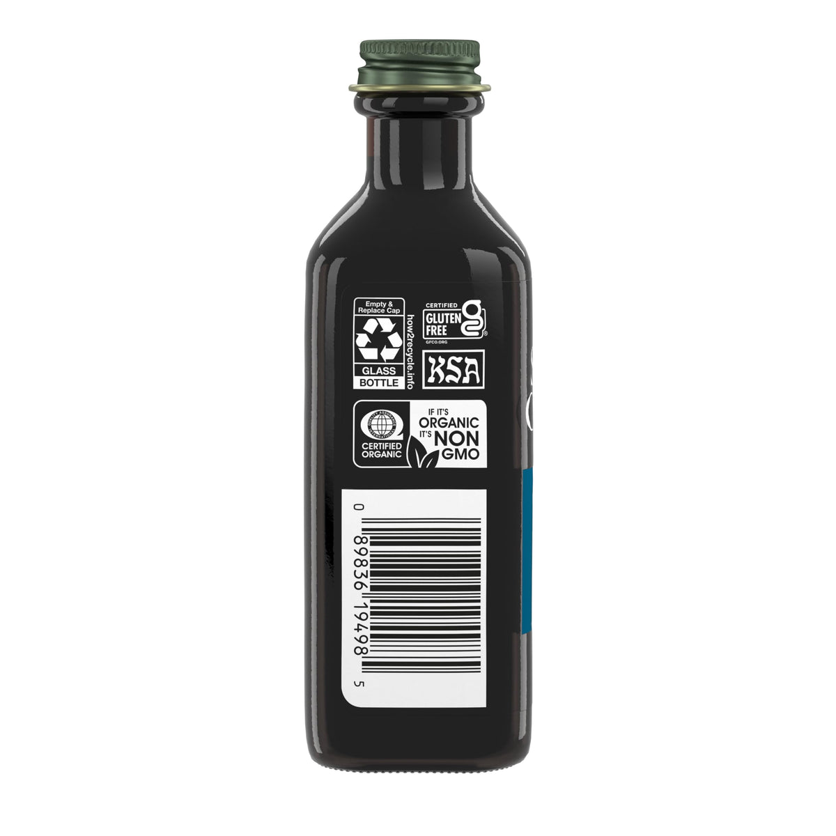 Simply Organic Vanilla Flavoring amber glass highlights premium vanilla for frostings and desserts.