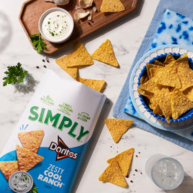 Sharing-moment with Simply Doritos bags for family and friends.