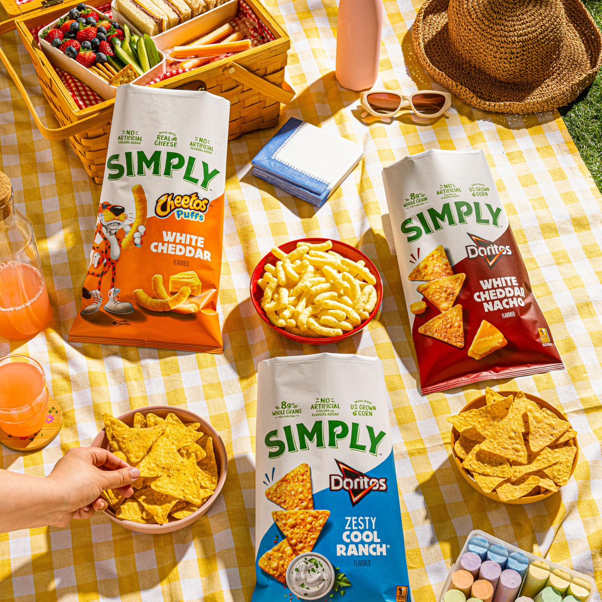 Simply Doritos & Cheetos mix bag, family-friendly treat ready to serve