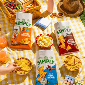 Simply Doritos & Cheetos mix bag, family-friendly treat ready to serve