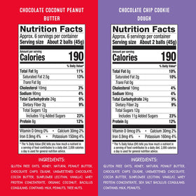 simplyFUEL Protein Balls package close-up — wholesome, real-food fuel.