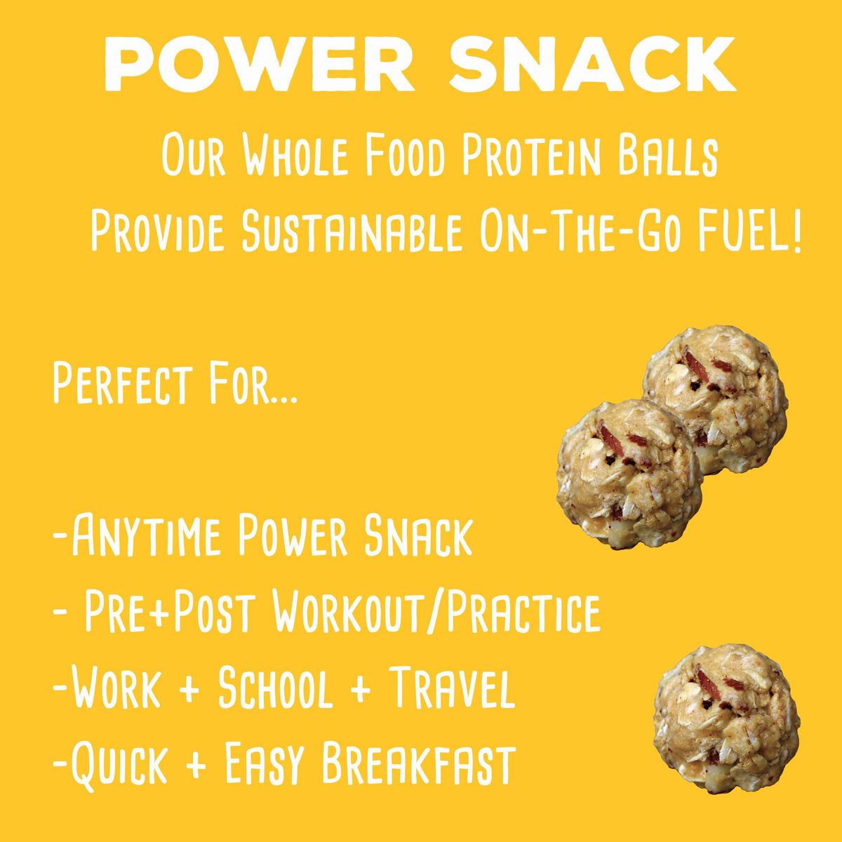 SimplyFUEL protein balls in a lunchbox for quick midday fuel