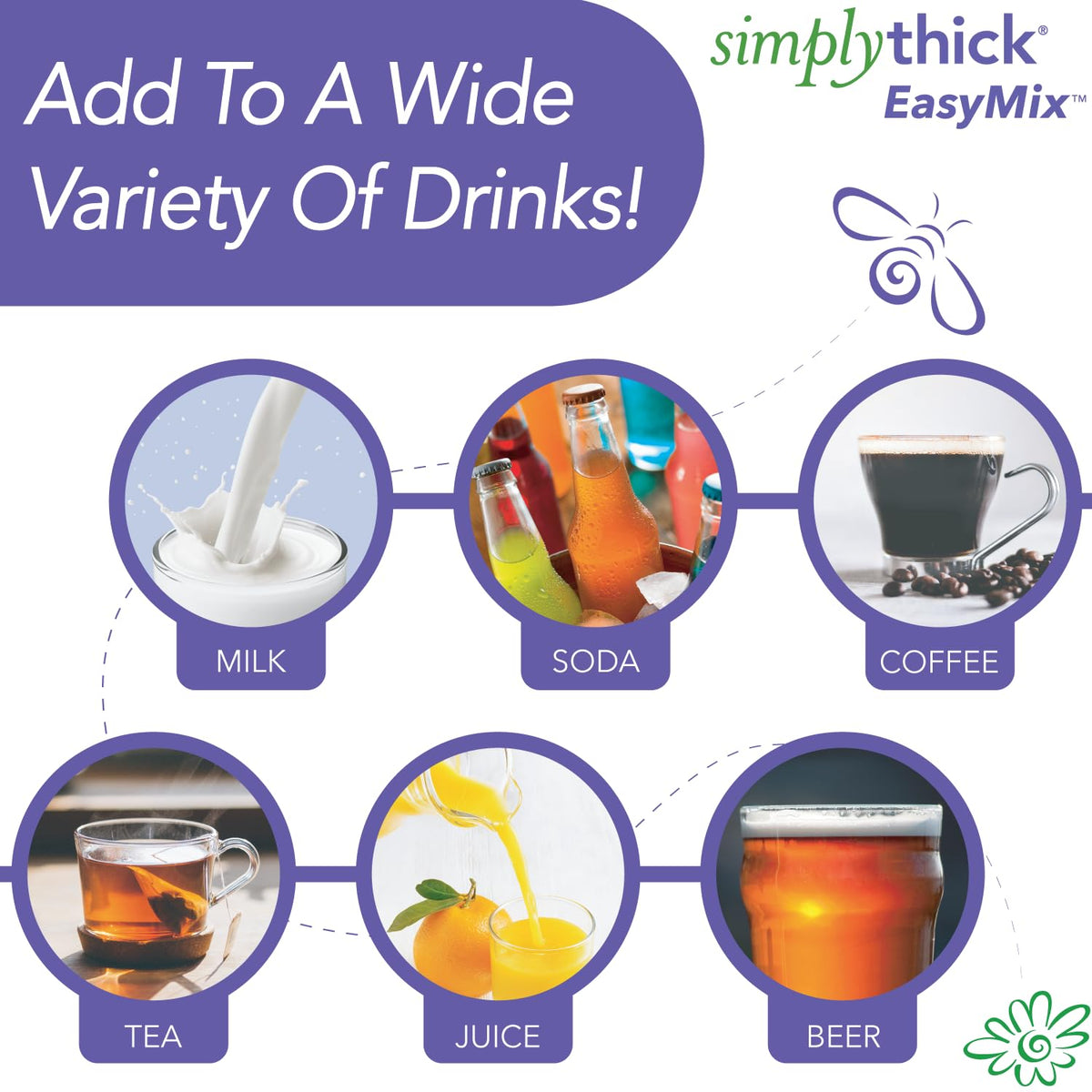 200-count SimplyThick EasyMix box for easy, long-term use