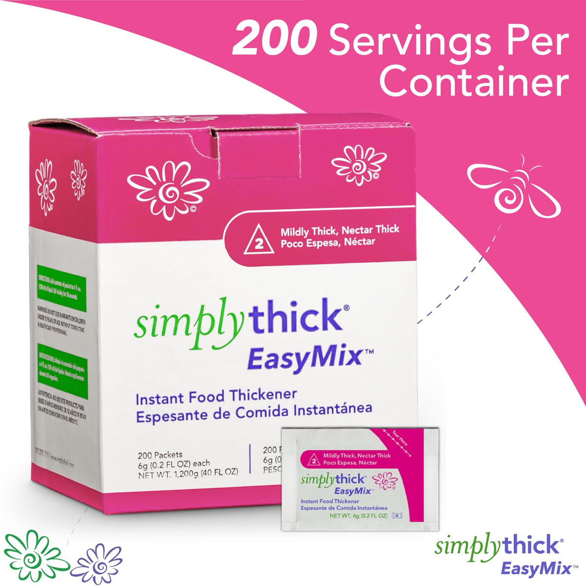 Hot coffee thickens without off flavors using SimplyThick EasyMix