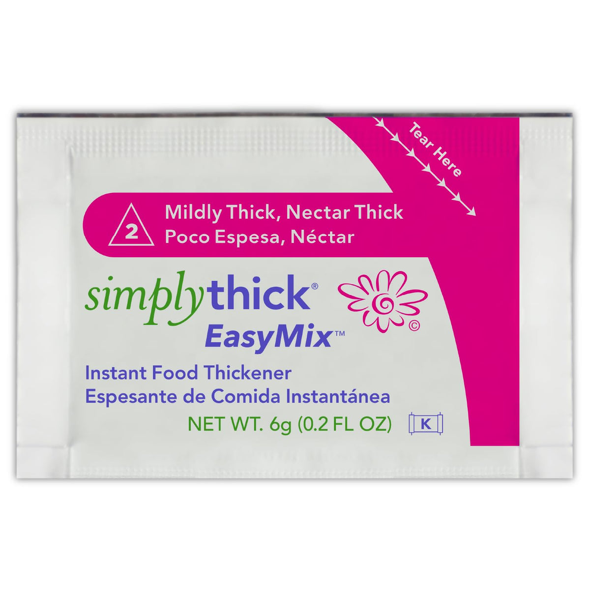 SimplyThick EasyMix stirred quickly for fast thickening in seconds