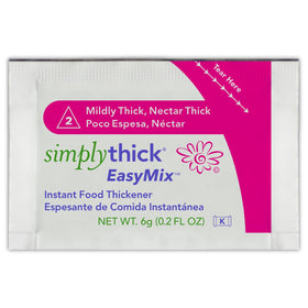 SimplyThick EasyMix stirred quickly for fast thickening in seconds