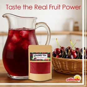 Cherry flavor of SINCE 1871 GÜLLÜOGLU Loaded Tea Pack for a bold fruity note.