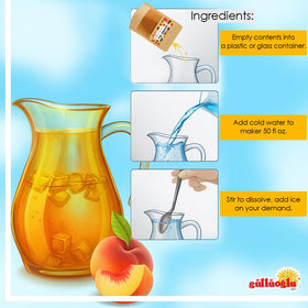 Mango flavor of SINCE 1871 GÜLLÜOGLU Loaded Tea Pack for tropical sweetness.