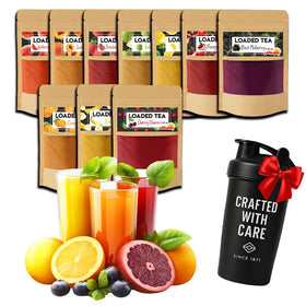 SINCE 1871 GÜLLÜOGLU Loaded Tea Pack with Shaker enables quick, smooth mixing on the go.