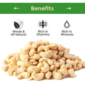 Sincerely Nuts raw cashews used to make cashew milk and dairy-free recipes.