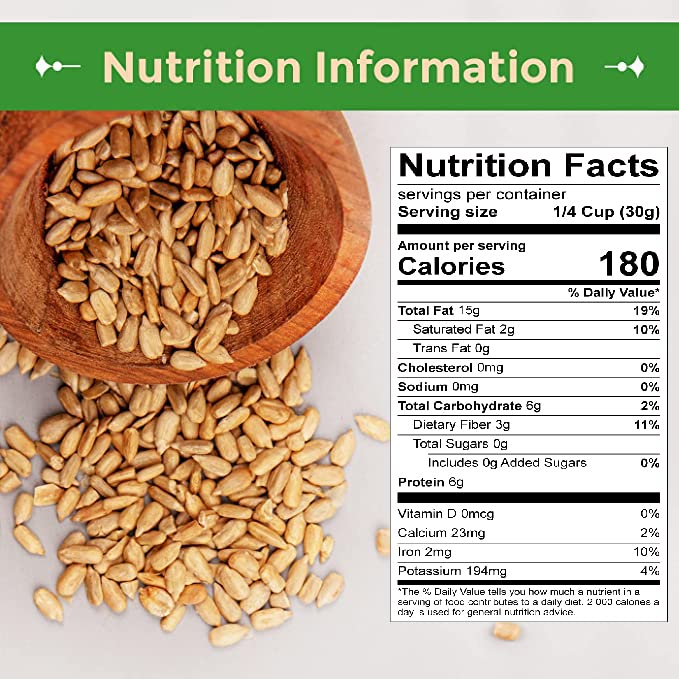 Sincerely Nuts raw seeds used as a baking ingredient