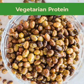 Sincerely Nuts vegan-friendly roasted soybeans, protein-packed snack.