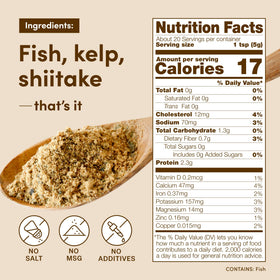 Sincerite Sapporo Dashi Powder supports keto-friendly, low-calorie cooking.