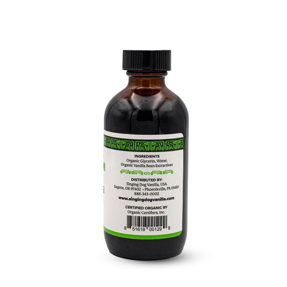 Singing Dog Vanilla beans close-up shows real seeds for authentic flavor