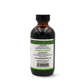 Singing Dog Vanilla beans close-up shows real seeds for authentic flavor