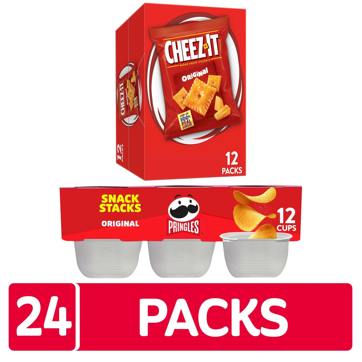 Single-serve Cheez-It pouch for easy, on-the-go snacking.