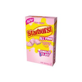 SINGLES TO GO! Drink mix dissolving in water to create a candy-inspired beverage
