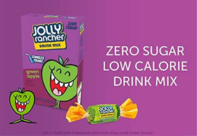 Close up of the label showing sugar free and caffeine free notes