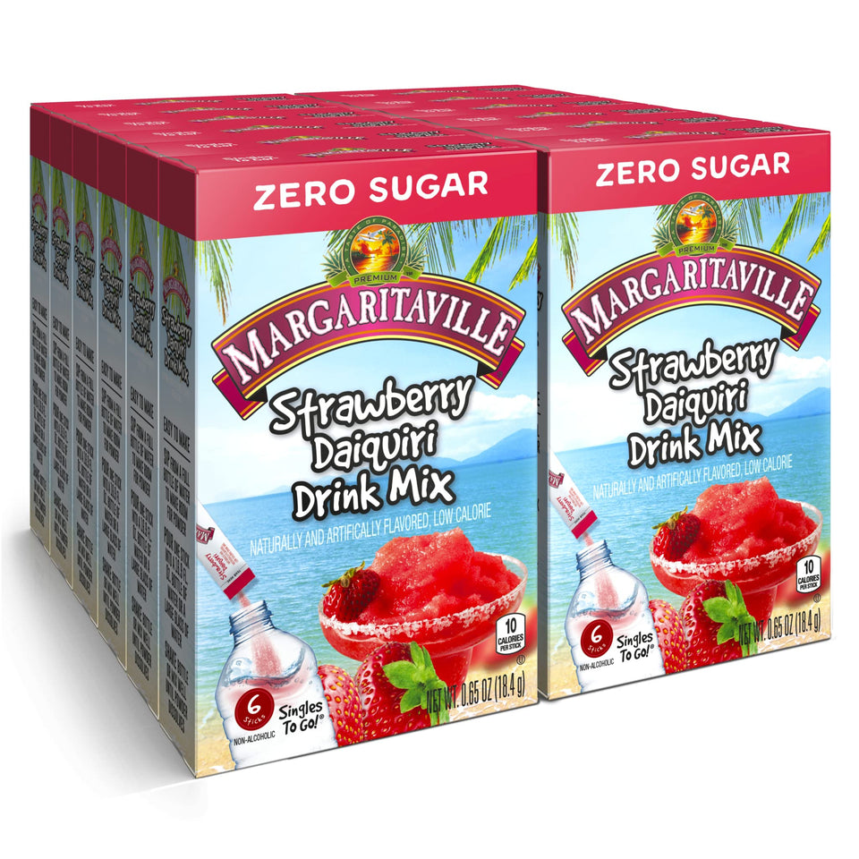 Margaritaville Singles To Go box set with 72 servings, ideal for gatherings