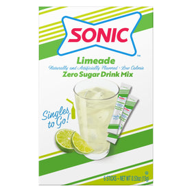 SINGLES TO GO! Sonic Ocean Water packet boosts hydration during travel.