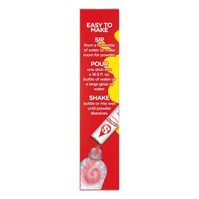 Six-box travel pack shown with bottle for on-the-go hydration.