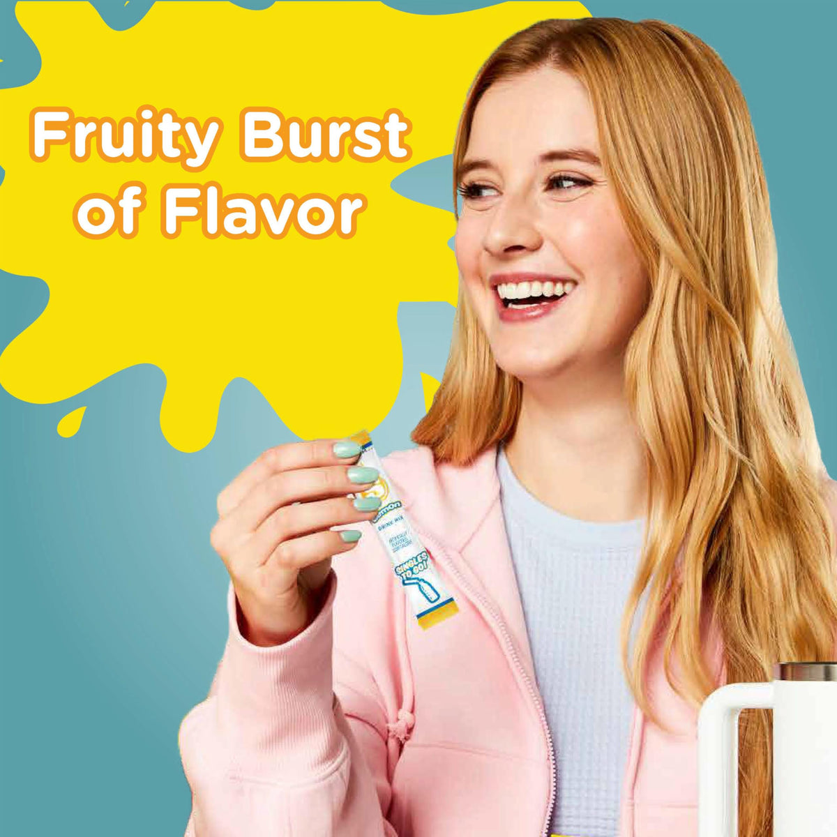 Starburst Singles To Go Lemon on-the-go convenience for travel and errands.