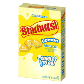 Strawberry flavor box highlights bright, bite-sized candy for easy sharing.