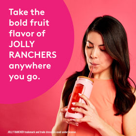 Watermelon flavor on the go with SINGLES TO GO! boost for hydration.